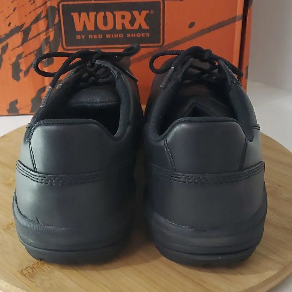 Worx by Red Wing Women's Shoes Slip Resistant Black Work Oxfords Size 12
